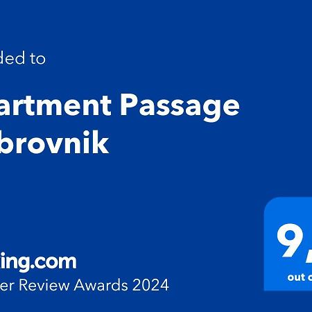 Apartment Passage Dubrovnik Buitenkant foto